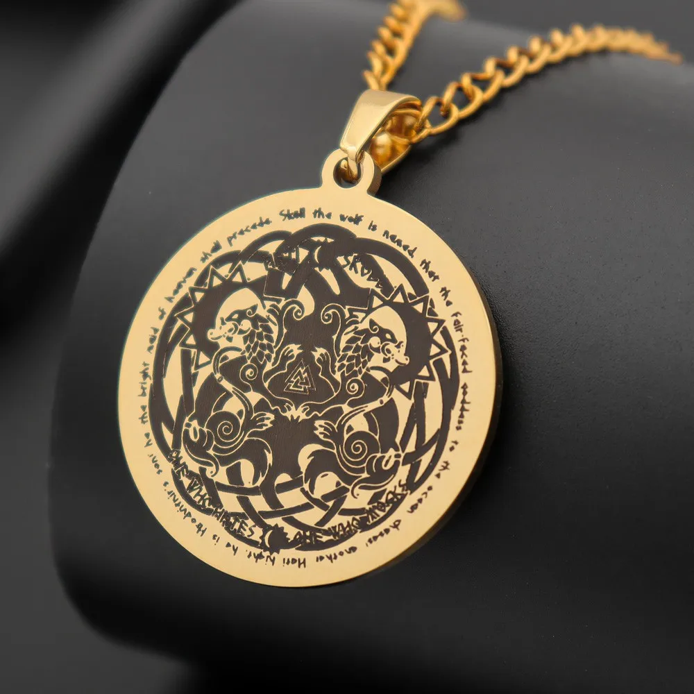 Viking Celtic Wolf Pirates Scandinavia Men Pendants NNecklace Personality Vintage Hip Hop Alloy Pendant Neck Jewelry Accessories
Viking Celtic Wolf Pirates Scandinavia Men Pendants NNecklace Personality Vintage Hip Hop Alloy Pendant Neck Jewelry Accessories