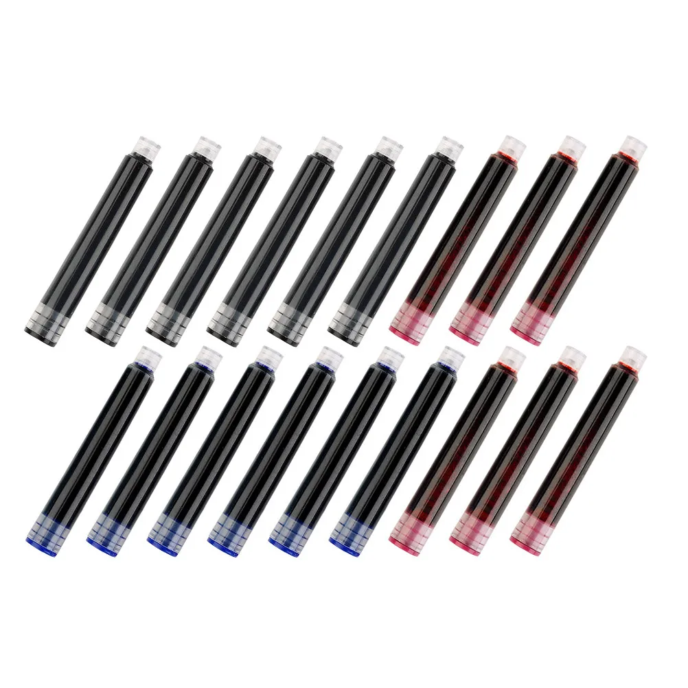 150Pcs Student Pen Ink Refills Fountain Pen Ink Sacs Premium Plastic Sealed Design Compatible with Most Pens Teachers Use
150Pcs Student Pen Ink Refills Fountain Pen Ink Sacs Premium Plastic Sealed Design Compatible with Most Pens Teachers Use