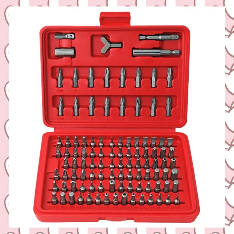HHTL 105-Piece Screwdriver Set Plum Hexagon Screwdriver Screwdriver Screwdriver Socket Toolbox Durable Easy To Use
HHTL 105-Piece Screwdriver Set Plum Hexagon Screwdriver Screwdriver Screwdriver Socket Toolbox Durable Easy To Use