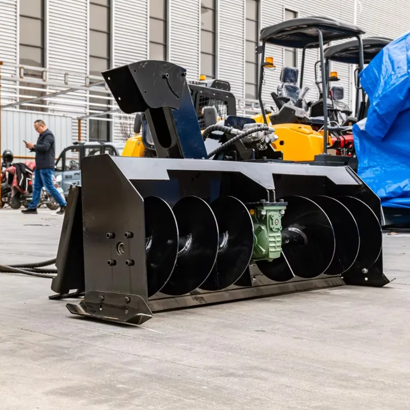 Customized Snowplow Road Snow Thrower High Horsepower Crawler Loader Control Snowplow
Customized Snowplow Road Snow Thrower High Horsepower Crawler Loader Control Snowplow