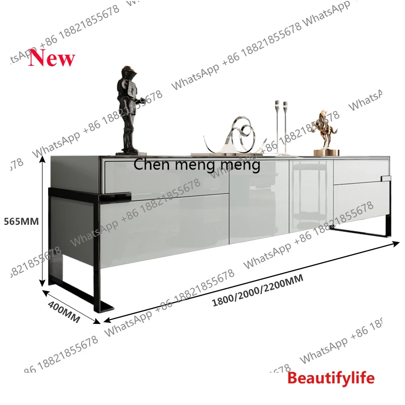 A48 Итальянский минималистичный шкаф для телевизора Современный минималистичный аудиовизуальный шкаф для гостиной Легкий роскошный боковой шкаф
A48 Итальянский минималистичный шкаф для телевизора Современный минималистичный аудиовизуальный шкаф для гостиной Легкий роскошный боковой шкаф
