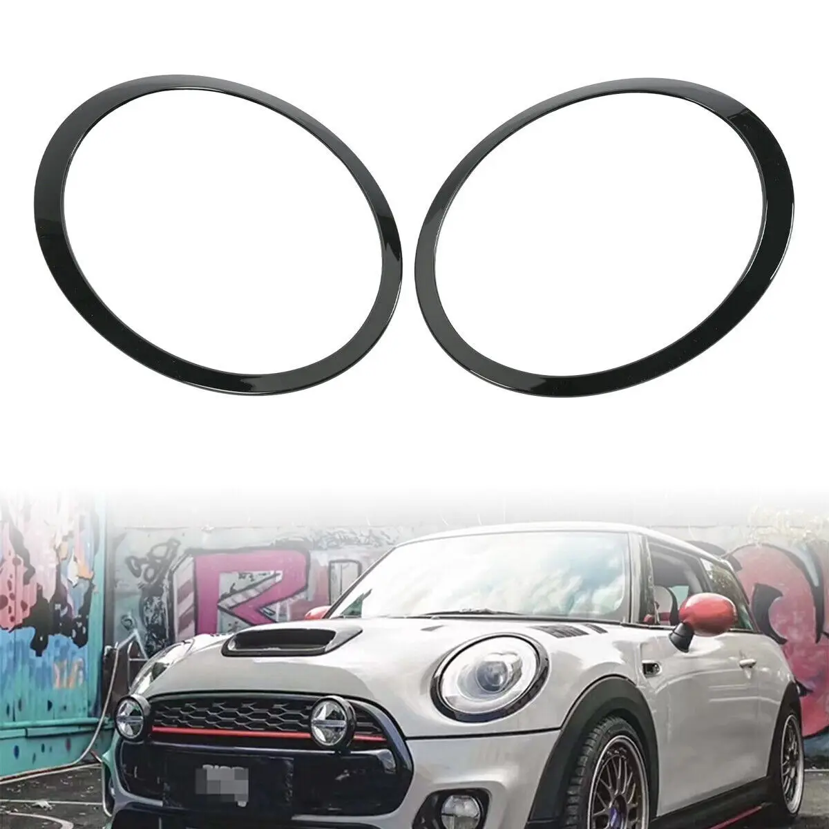 For Mini For Cooper R55 R56 R57 R58 2007-2015 Chromium Styling Car Headlight Ring Bezel Trim Surround Cover Rear Light Frame
For Mini For Cooper R55 R56 R57 R58 2007-2015 Chromium Styling Car Headlight Ring Bezel Trim Surround Cover Rear Light Frame