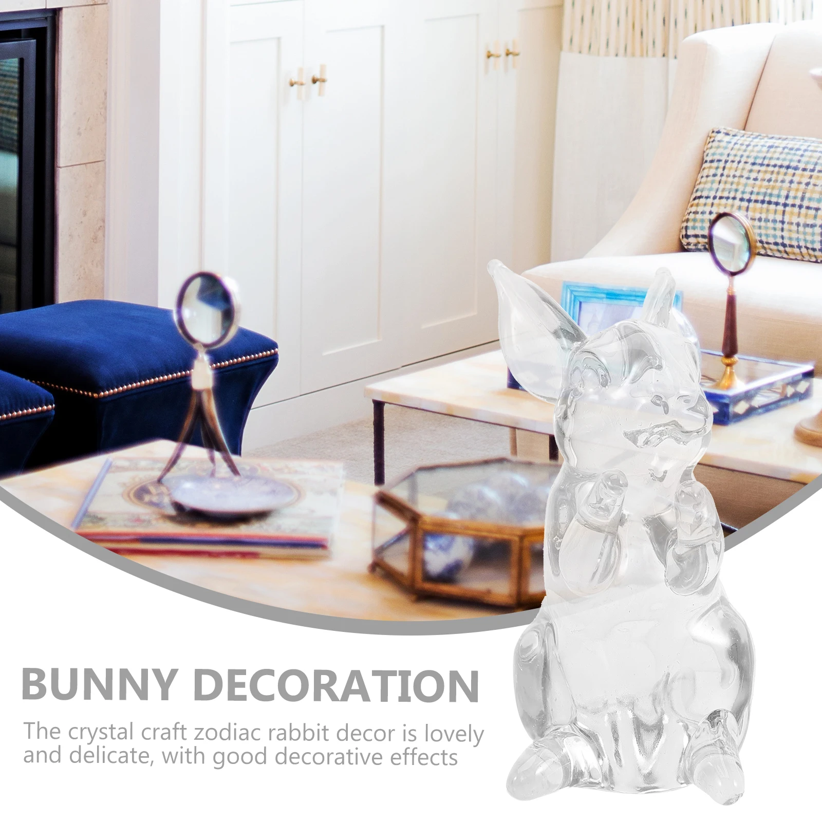 Crystal Standing Bunny Ornament Adorable Rabbit Decor for Home Room Table Accent Desktop Garden Display Zodic Artwork
Crystal Standing Bunny Ornament Adorable Rabbit Decor for Home Room Table Accent Desktop Garden Display Zodic Artwork