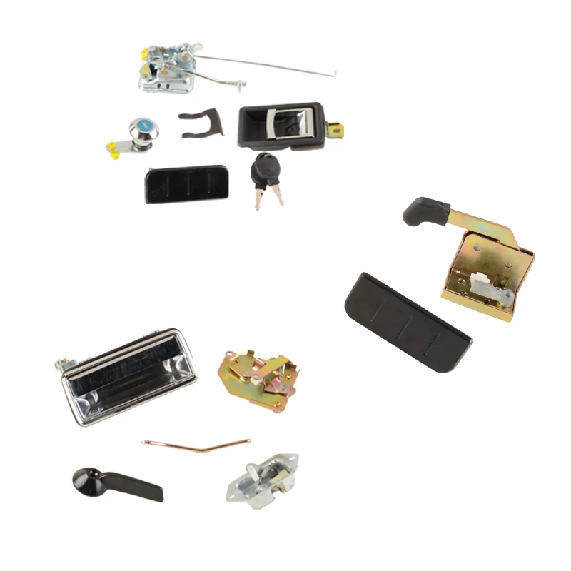 For Doosan Daewoo Excavator Door Lock Assembly 55 / 60 / 220 Inner and Outer Handle Wire Lock Block Accessories
For Doosan Daewoo Excavator Door Lock Assembly 55 / 60 / 220 Inner and Outer Handle Wire Lock Block Accessories