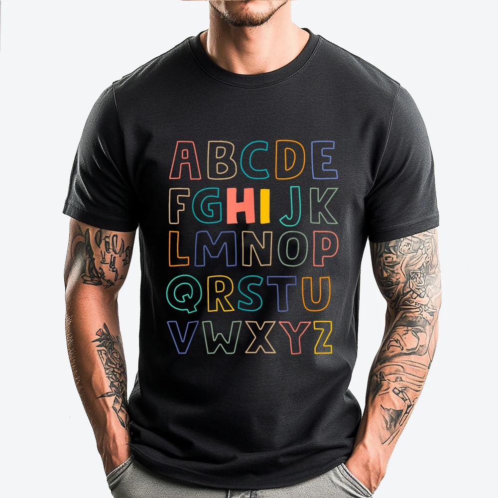 Funny Pre K Kindergarten Hi Alphabet Back To School Teachers 3XL Men Clothing Men's Clothing Deals St Patrick's Day
Funny Pre K Kindergarten Hi Alphabet Back To School Teachers 3XL Men Clothing Men's Clothing Deals St Patrick's Day
