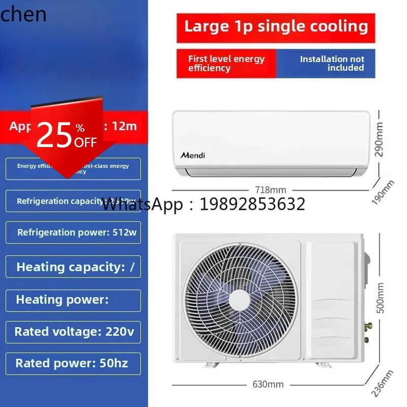 conditioner household bedroom on-hook frequency conversion large energy efficiency energy saving heating and cooling silent
conditioner household bedroom on-hook frequency conversion large energy efficiency energy saving heating and cooling silent