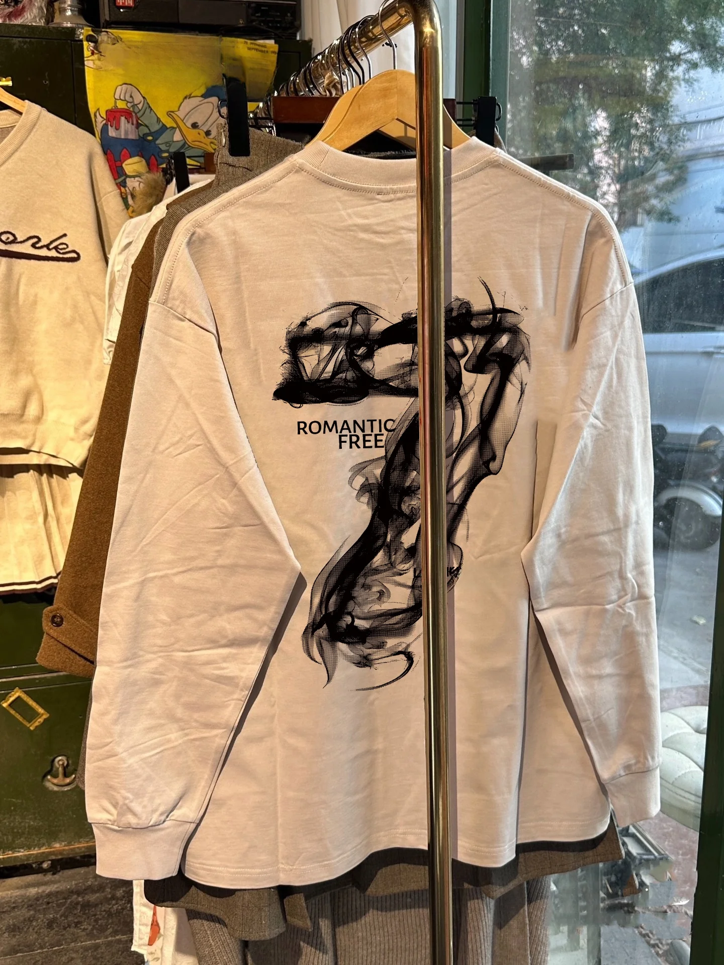 Heavyweight Trendy Brand Long Sve Pure Cotton T-irt ex Printed Casual Top for Men And Women Autumn Faion Streetwear
Heavyweight Trendy Brand Long Sve Pure Cotton T-irt ex Printed Casual Top for Men And Women Autumn Faion Streetwear