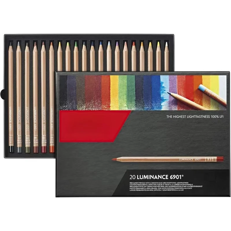 Модернизированная версия Набор цветных карандашей Luminance из 20 штук (6901.720)
Модернизированная версия Набор цветных карандашей Luminance из 20 штук (6901.720)