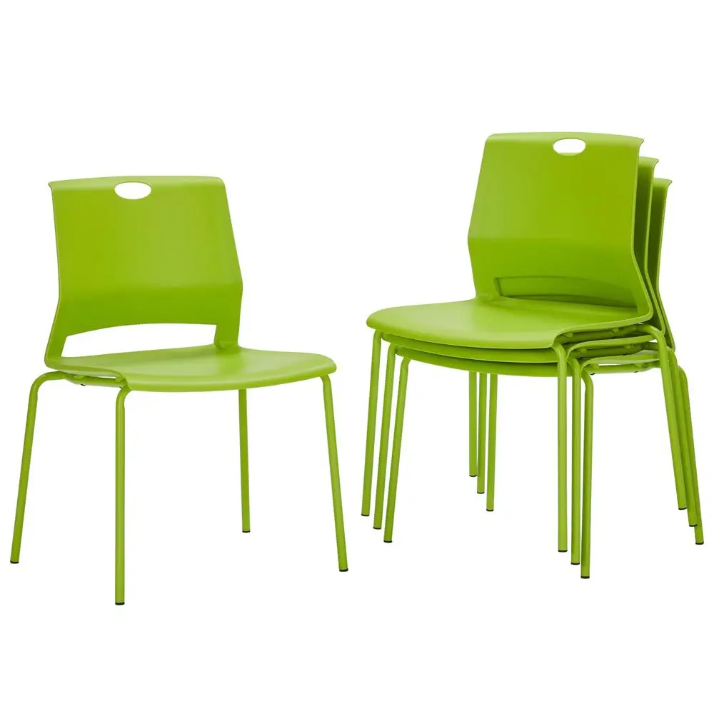 Stackable Office Chairs, Green Guest Chairs with Comfortable Streamline Seat, Stacking Chairs No Wheels for Conference Room, Se
Stackable Office Chairs, Green Guest Chairs with Comfortable Streamline Seat, Stacking Chairs No Wheels for Conference Room, Se