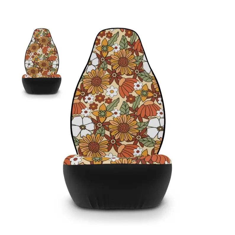 Boho Floral Hippie Seat Cover for Women Universal Fit, Cottagecore Retro Flower Power Front Bucket Seat Cover for Car Vehicle Dr
Boho Floral Hippie Seat Cover for Women Universal Fit, Cottagecore Retro Flower Power Front Bucket Seat Cover for Car Vehicle Dr