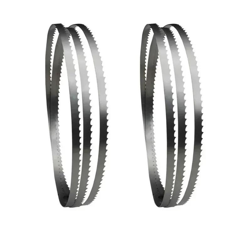 2pcs 56" 1425mm Bandsaw Blade Band Saw Blades 1425 10 0.65mm 6 TPI Carbon Steel for Cutting Wood Metal Plastic Woodworking
2pcs 56" 1425mm Bandsaw Blade Band Saw Blades 1425 10 0.65mm 6 TPI Carbon Steel for Cutting Wood Metal Plastic Woodworking
