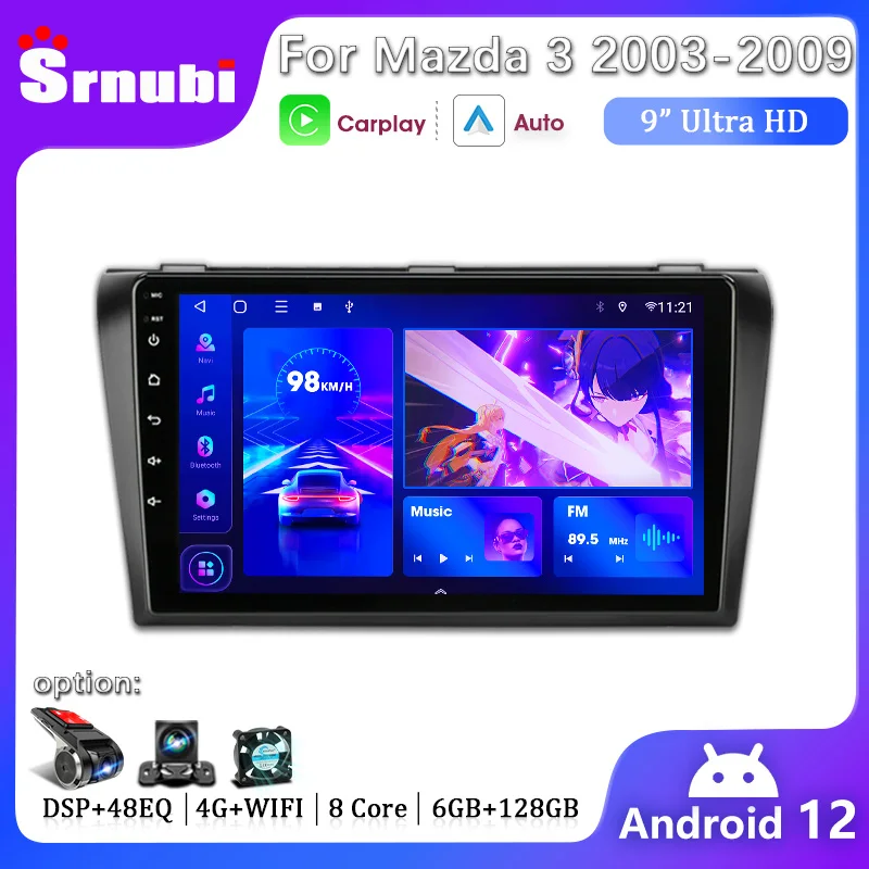 Wireless Carplay Car Radio 2 Din Android 12 With BOSE For Mazda 3 2003-2009 Multimedia Player Stereo Navigation Auto Head Unit
Wireless Carplay Car Radio 2 Din Android 12 With BOSE For Mazda 3 2003-2009 Multimedia Player Stereo Navigation Auto Head Unit