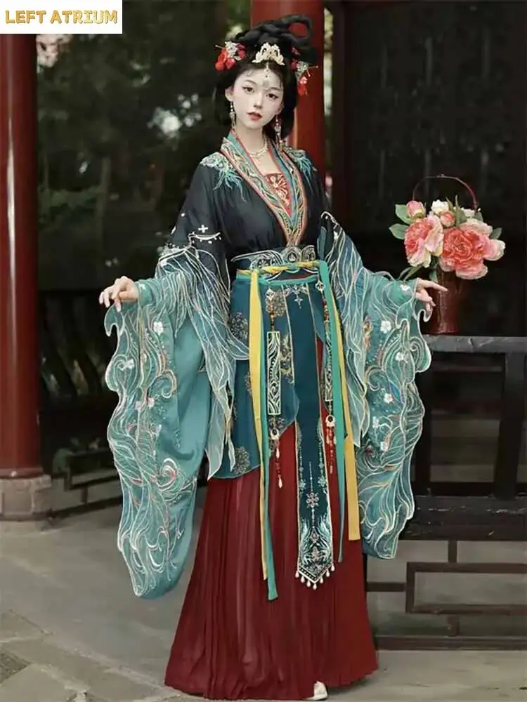 Gradient Orange Embroidered Hanfu Party Outfit Hanfu Dress Halloween Cosplay Costume Chinese Hanfu Dress Women Cosplay Costume
Gradient Orange Embroidered Hanfu Party Outfit Hanfu Dress Halloween Cosplay Costume Chinese Hanfu Dress Women Cosplay Costume