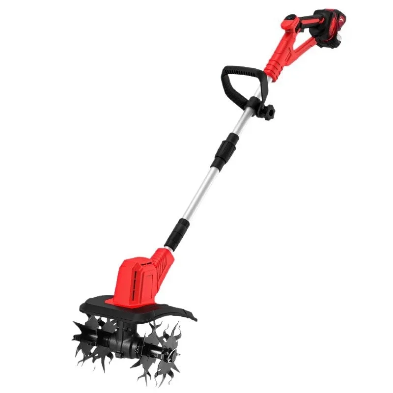 Lithium battery micro-tiller, small plowing machine, charging and portable plowing, farmland loosening and wasteland reclamation
Lithium battery micro-tiller, small plowing machine, charging and portable plowing, farmland loosening and wasteland reclamation