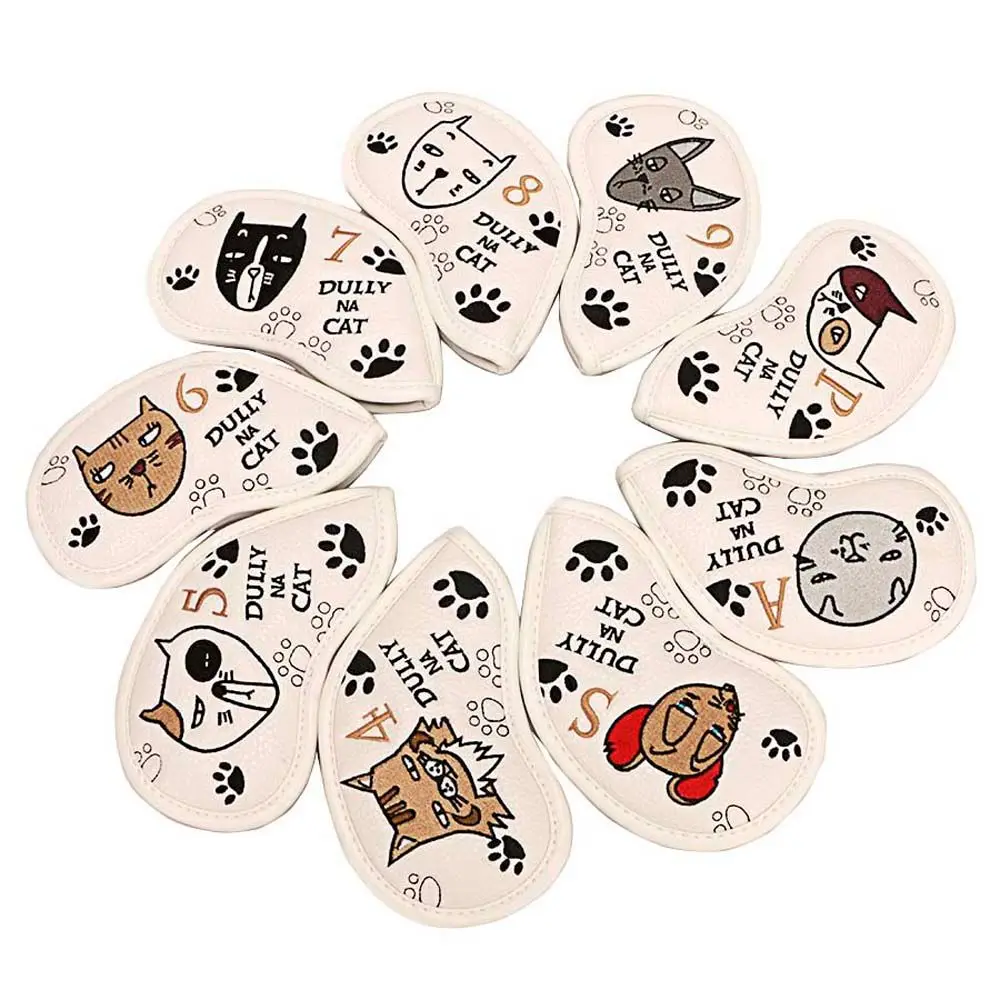 Equipment Golf Iron Covers Set Protector Case Embroidery Golf Club Cover Golf Headcovers Head Cover Golf Iron Headcover
Equipment Golf Iron Covers Set Protector Case Embroidery Golf Club Cover Golf Headcovers Head Cover Golf Iron Headcover