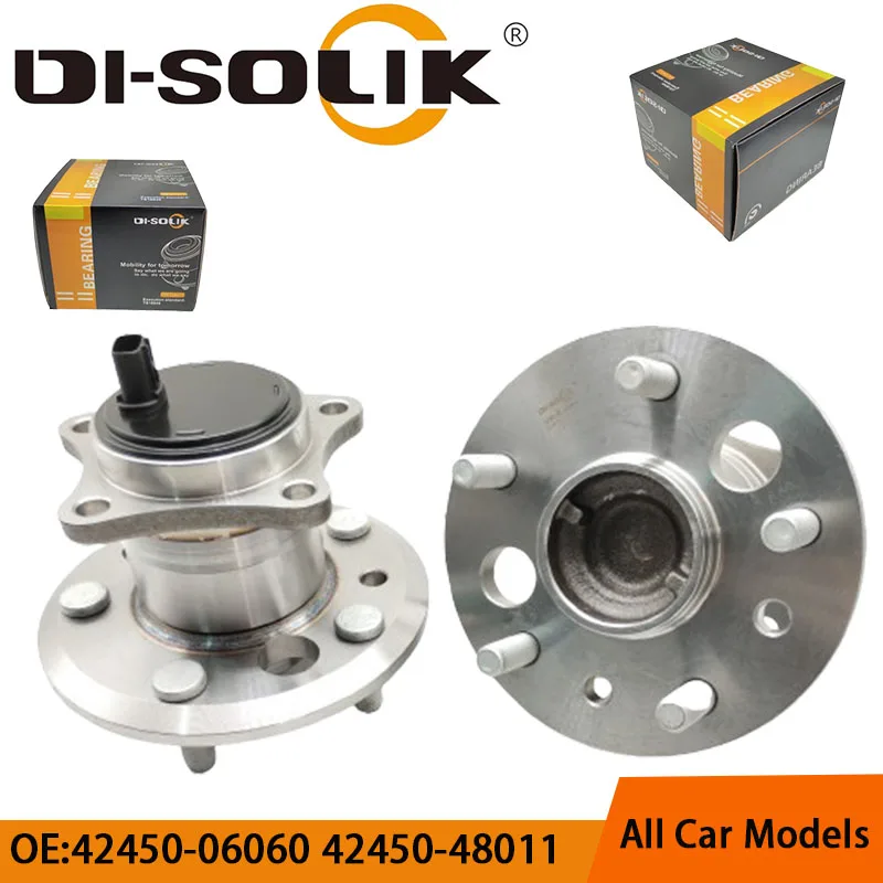DI-SOLIK Auto Parts Rear Wheel Hub Bearing Assembly 42450-06060 42450-48011 42450-06041 42450-06040 42450-06021 42450-48010
DI-SOLIK Auto Parts Rear Wheel Hub Bearing Assembly 42450-06060 42450-48011 42450-06041 42450-06040 42450-06021 42450-48010