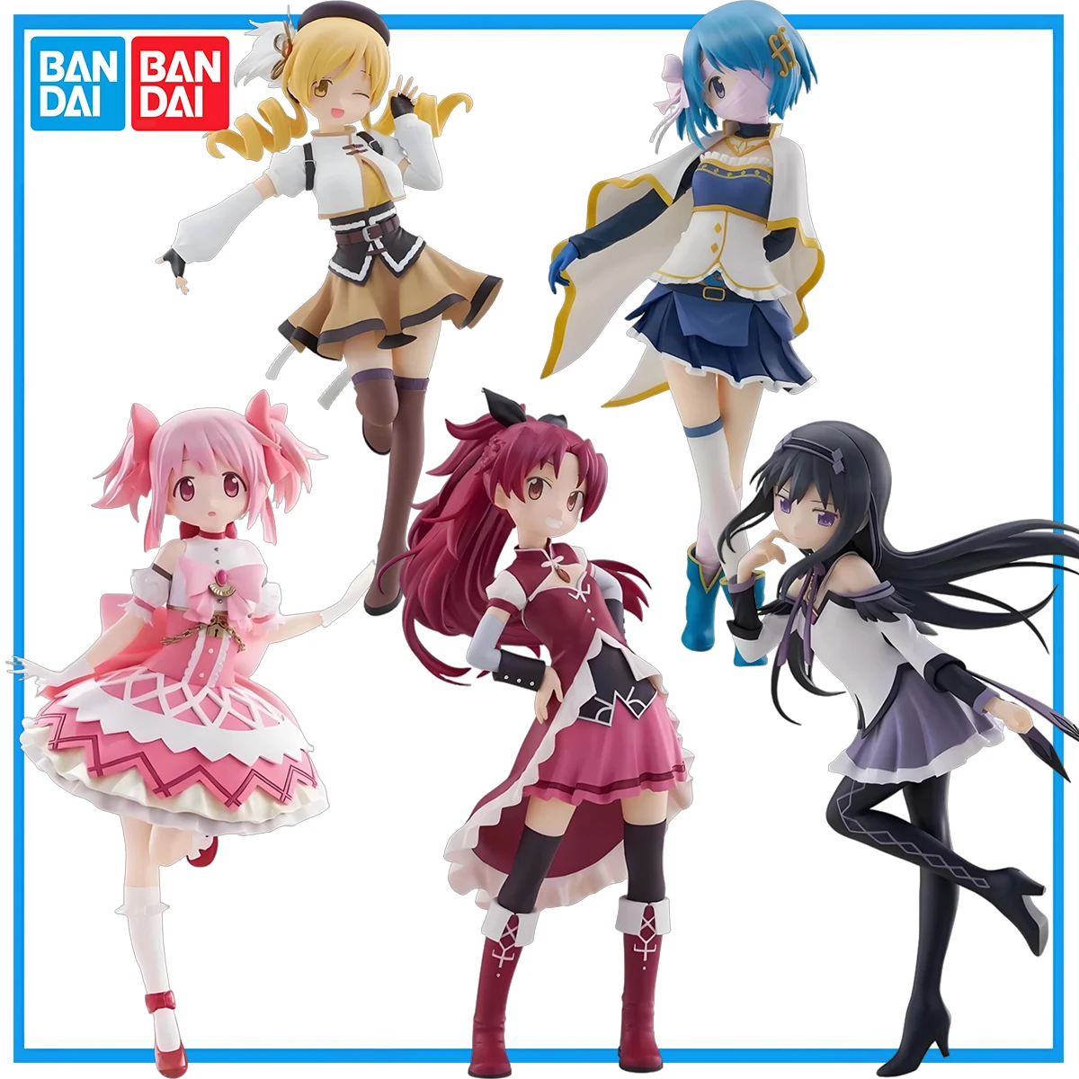 Original BANDAI Banpresto Akemi Homura Sakura Kyoko Tomoe Mami Miki Sayaka Madoka Kaname Madoka Magica 5pcs Figure Set Toys AS
Original BANDAI Banpresto Akemi Homura Sakura Kyoko Tomoe Mami Miki Sayaka Madoka Kaname Madoka Magica 5pcs Figure Set Toys AS