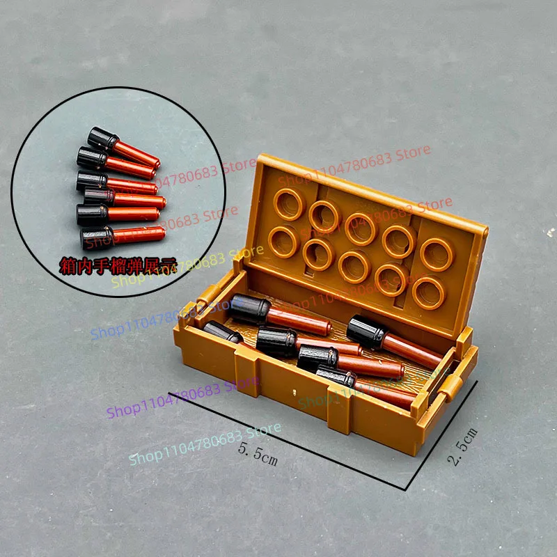 MOC Building Blocks Mini Figure WWII Military Supply Crate Accessory Assembly Model Display Decor Toy Gift Hobby Collectible
MOC Building Blocks Mini Figure WWII Military Supply Crate Accessory Assembly Model Display Decor Toy Gift Hobby Collectible