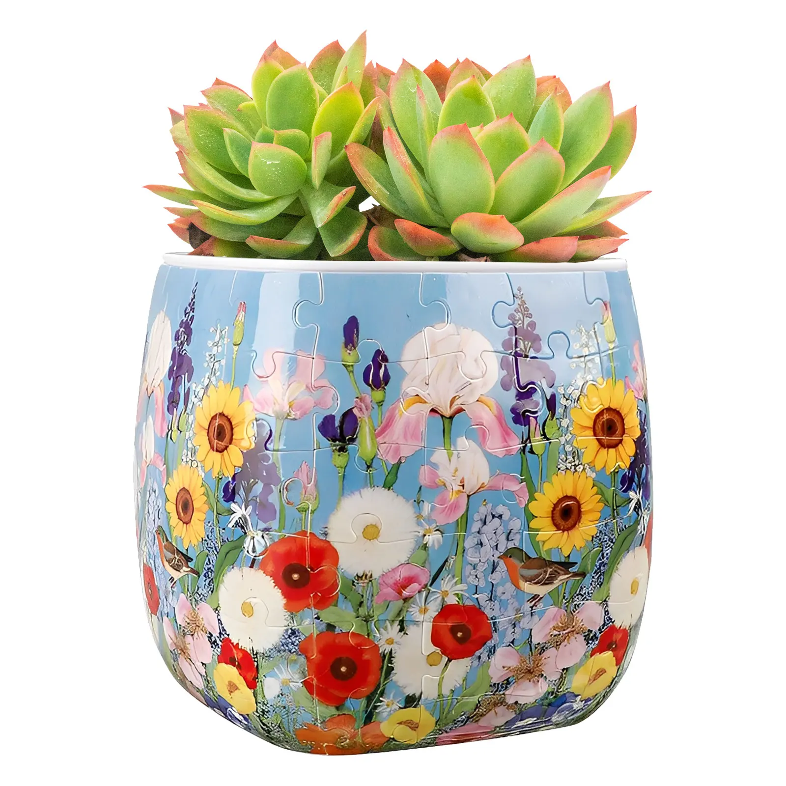 3D Plastic Puzzle Vase Creative Snap-on Puzzle Planter Unique DIY Flower Vase Home Decorative for Indoor Succulent Cactus Flower
3D Plastic Puzzle Vase Creative Snap-on Puzzle Planter Unique DIY Flower Vase Home Decorative for Indoor Succulent Cactus Flower