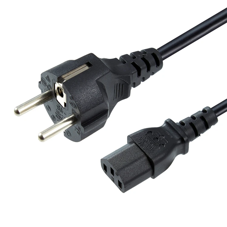 10A High Quality European Standards 3*1.5mm IEC 320 C13 Black Plug Power Cable
10A High Quality European Standards 3*1.5mm IEC 320 C13 Black Plug Power Cable