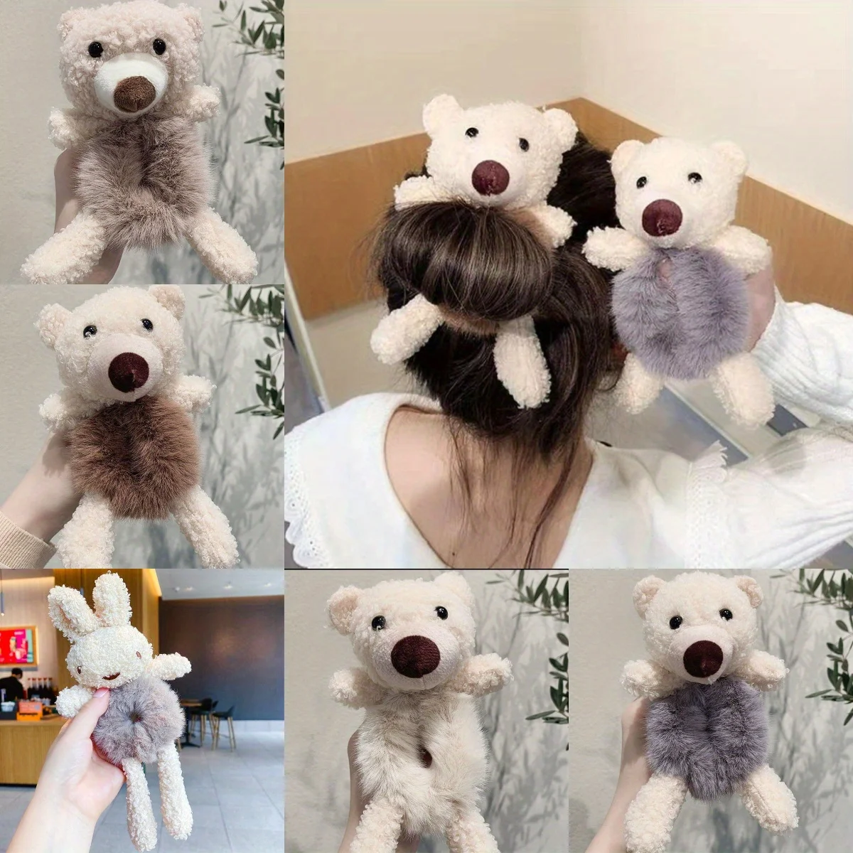 Kawaii Animal Ponytail Holder Plush Elastic Hair Ring Headband for Girls Kids Soft No Snag Hair Accessories
Kawaii Animal Ponytail Holder Plush Elastic Hair Ring Headband for Girls Kids Soft No Snag Hair Accessories