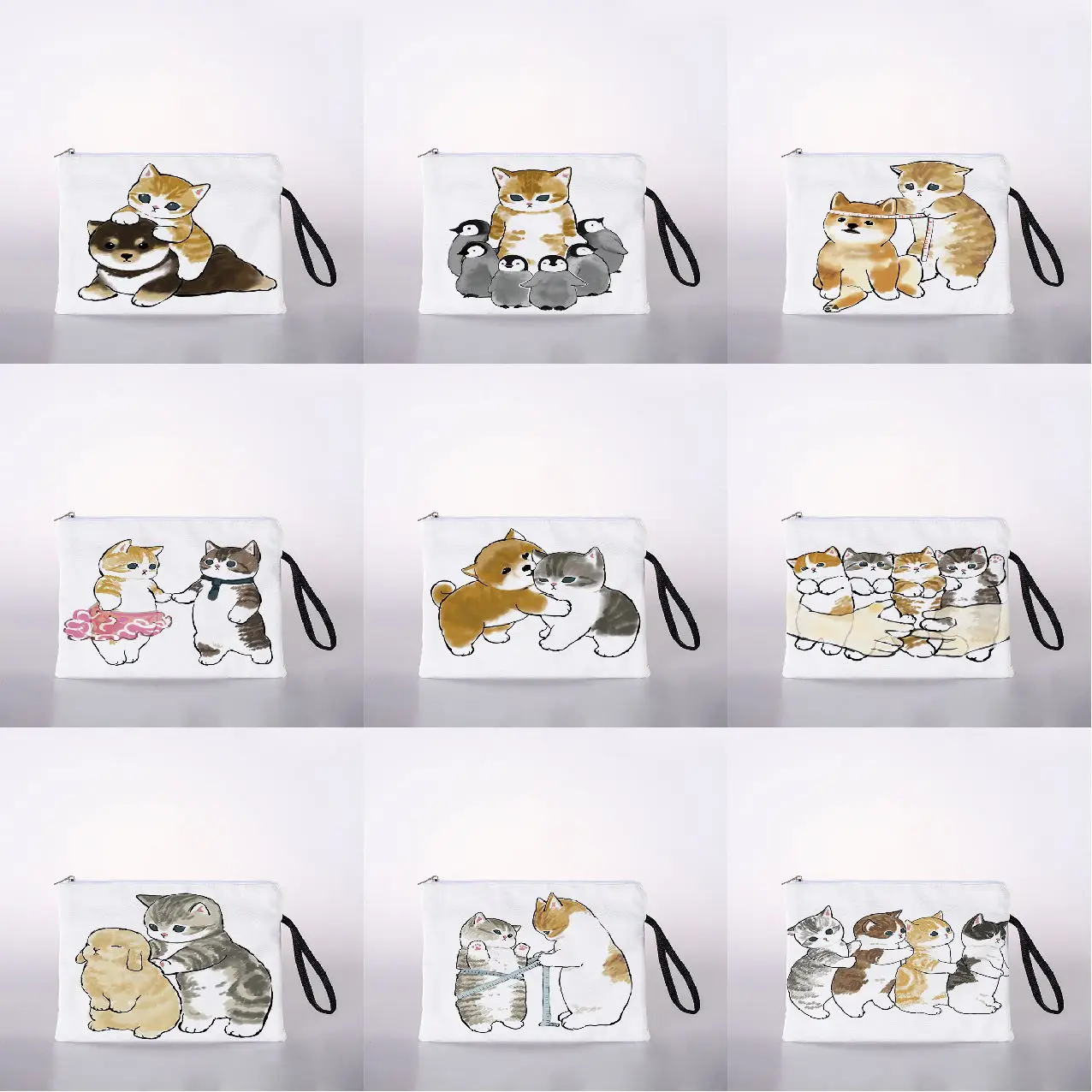 Ink and wash leaf print ladies cosmetic bag cute leisure travel portable storage handbag cosmetic bag toiletries bag
Ink and wash leaf print ladies cosmetic bag cute leisure travel portable storage handbag cosmetic bag toiletries bag