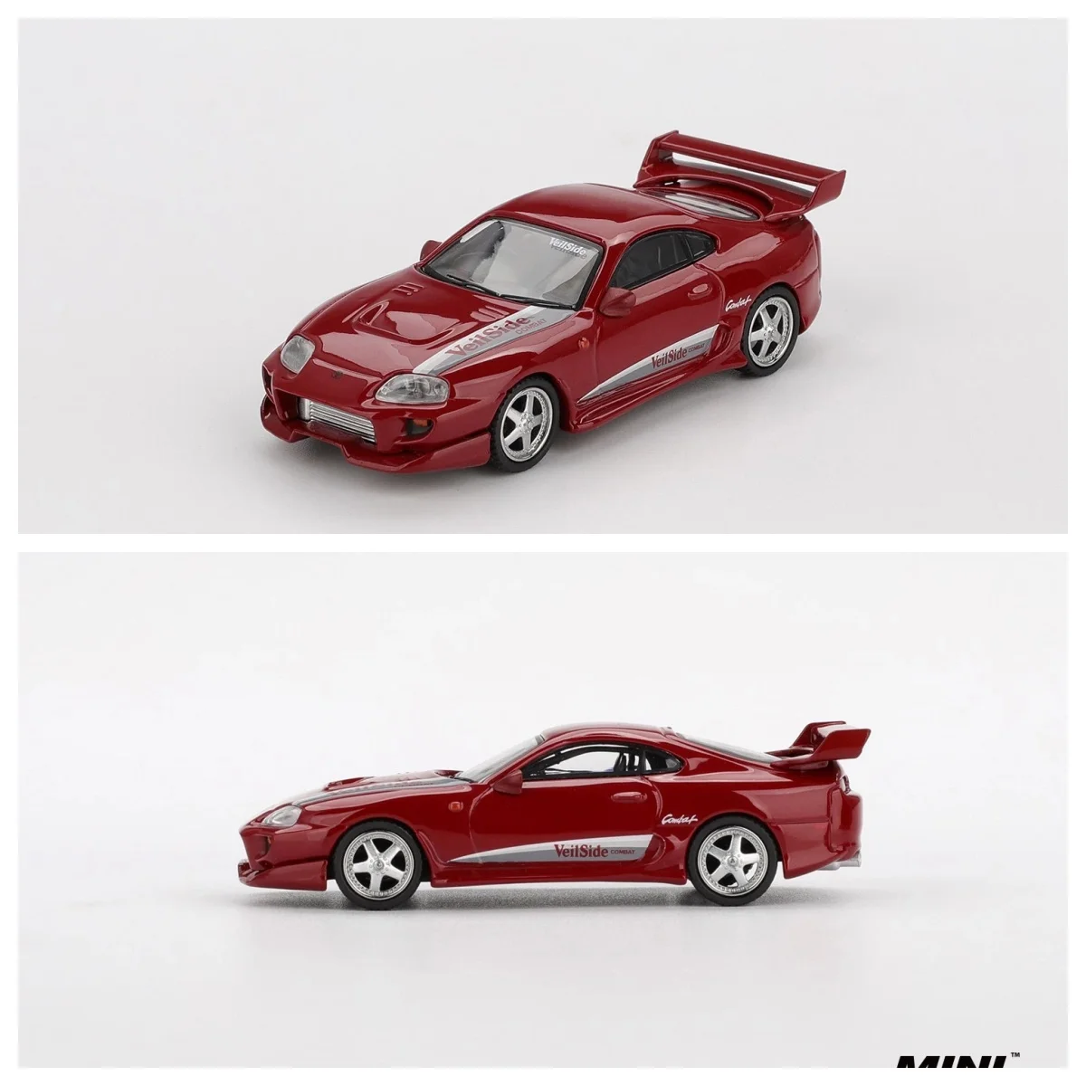 MINI GT 1/64 1094 Supra VeilSide Combat V-I Red Diecast Car New RHD Collection Limited Edition Alloy
MINI GT 1/64 1094 Supra VeilSide Combat V-I Red Diecast Car New RHD Collection Limited Edition Alloy