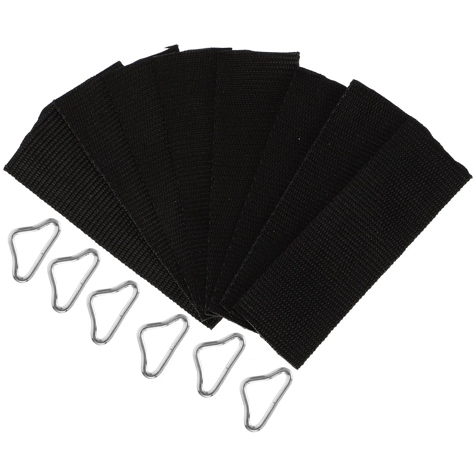 30 Pcs Triangle Ring Buckles Stainless Steel for Trampoline Mesh Cloth Kids Mattress Lightweight Outdoor Jumping Bed Accessories
30 Pcs Triangle Ring Buckles Stainless Steel for Trampoline Mesh Cloth Kids Mattress Lightweight Outdoor Jumping Bed Accessories