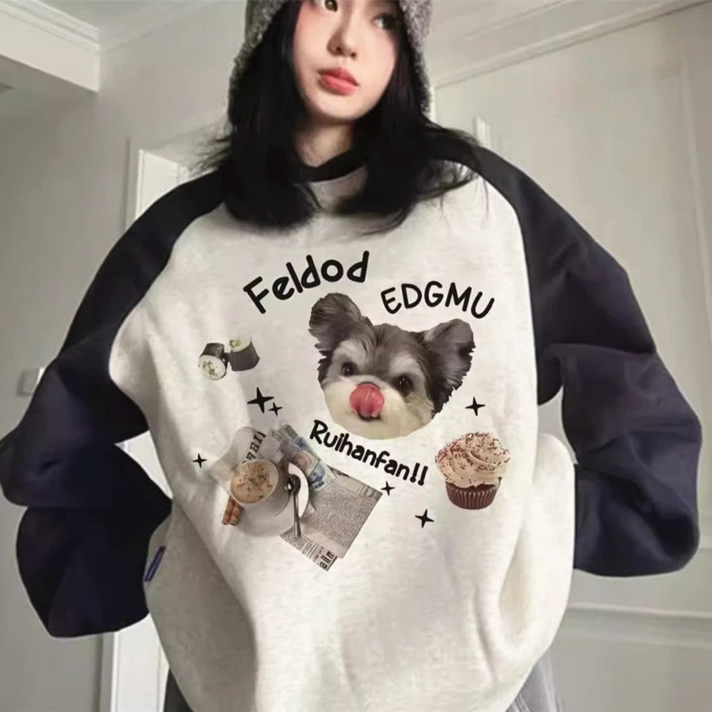 Harajuku High Quality Cotton Oversized Gray Sweatshirt Korean Cat Funny Graphic Hoodie Pullover Couples Loose Casual Streetwear
Harajuku High Quality Cotton Oversized Gray Sweatshirt Korean Cat Funny Graphic Hoodie Pullover Couples Loose Casual Streetwear