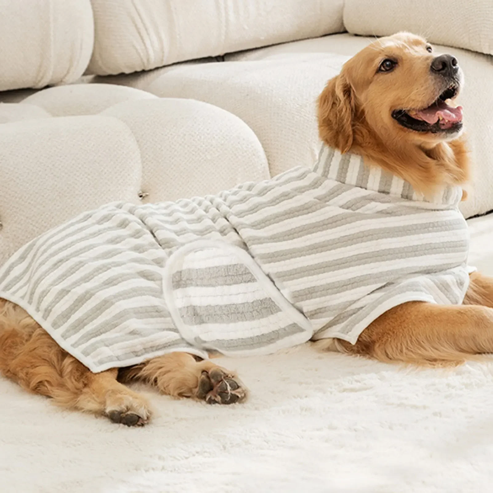 Ultra-Absorbent Dog Bath Towel Super Absorbent Dog Bathrobe Robe For Large/Medium/Small Dog
Ultra-Absorbent Dog Bath Towel Super Absorbent Dog Bathrobe Robe For Large/Medium/Small Dog