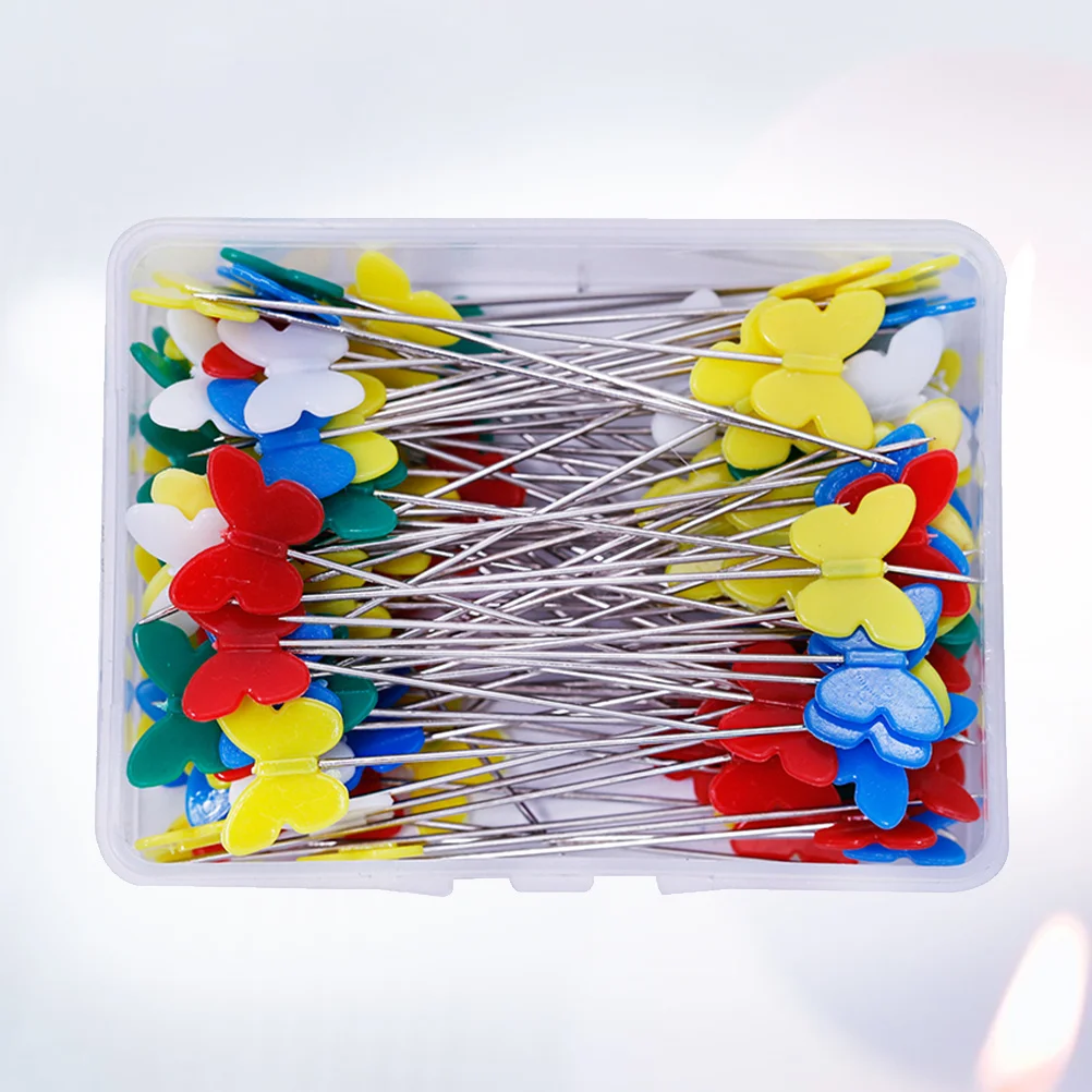 200Pcs Colorful Flat Head Pins Butterfly Plastic Head Patchwork for DIY Sewing Crafts Durable Alloy Sewing Push Pins
200Pcs Colorful Flat Head Pins Butterfly Plastic Head Patchwork for DIY Sewing Crafts Durable Alloy Sewing Push Pins