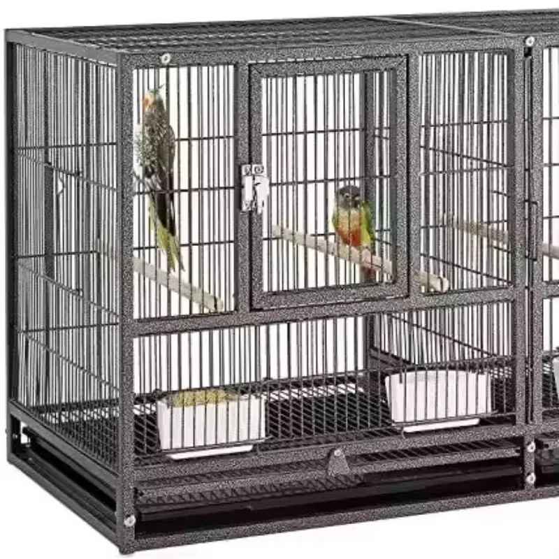Stainless Steel Large Parrot Bird Cage Indoor Outdoor Heavy Duty Bird House for All Sizes Parrots
Stainless Steel Large Parrot Bird Cage Indoor Outdoor Heavy Duty Bird House for All Sizes Parrots