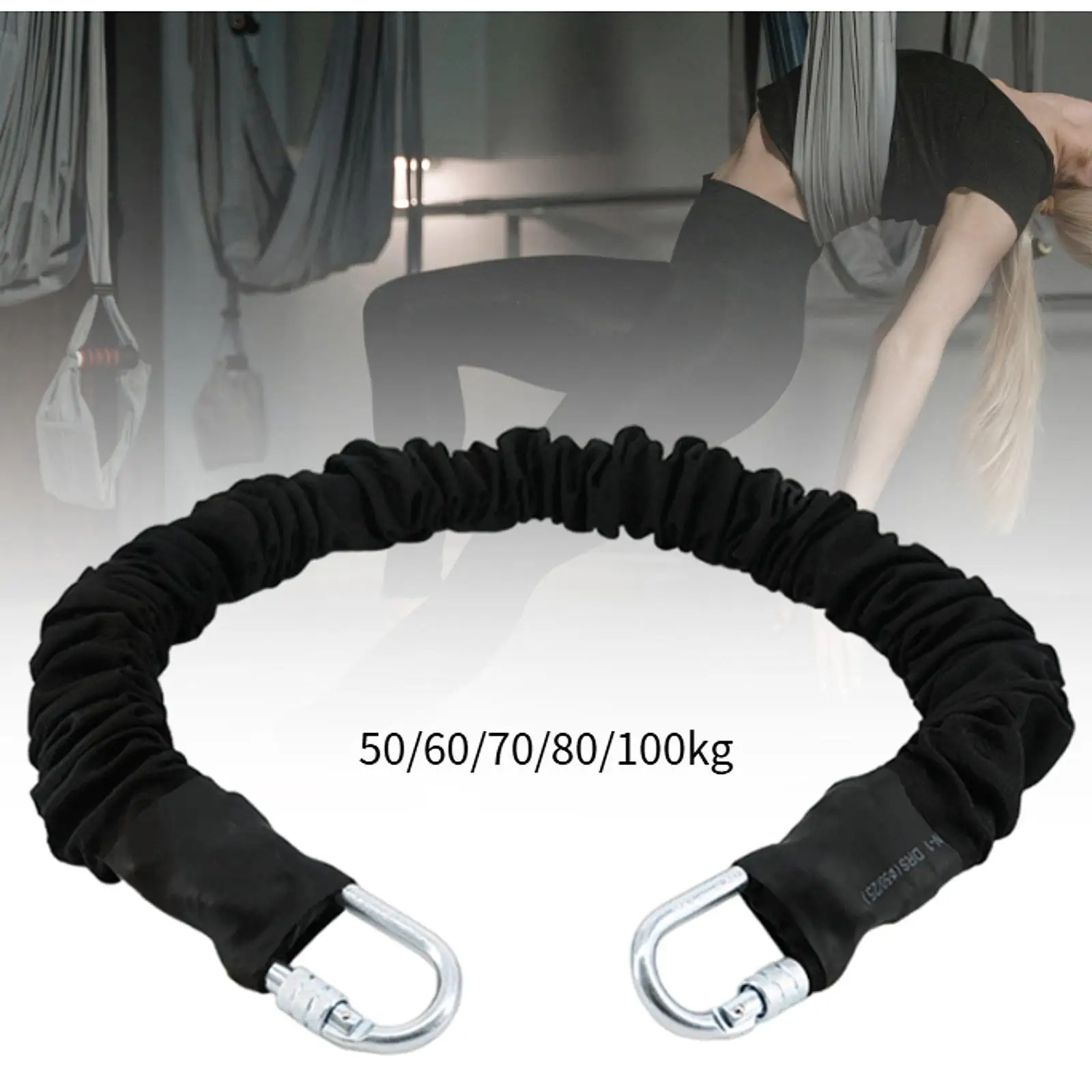 Elastic Rope for Aerial Yoga Portable Anti Slip Adjustable Yoga Dance Belt Multifunction for Sports Exercise Yoga Gym Adult
Elastic Rope for Aerial Yoga Portable Anti Slip Adjustable Yoga Dance Belt Multifunction for Sports Exercise Yoga Gym Adult