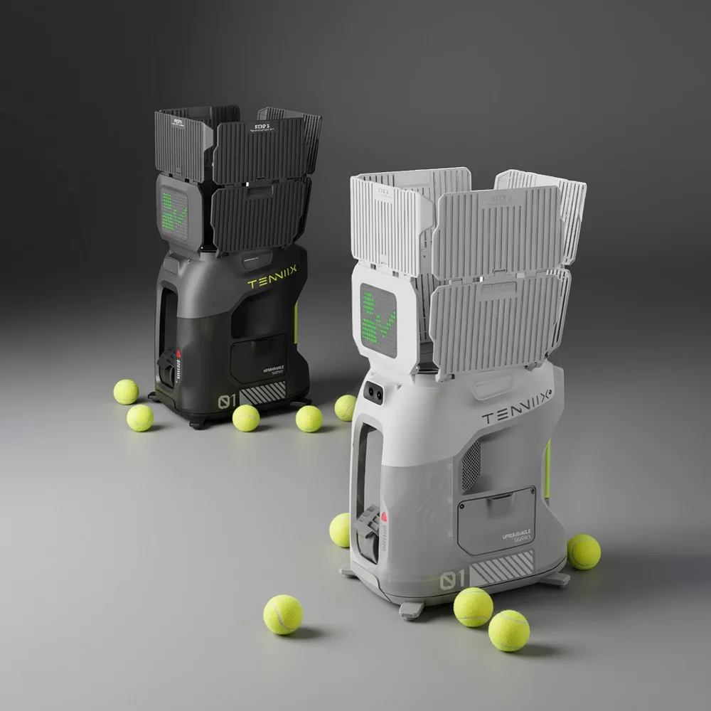 Tenniix Tennis Ball Machine AI Coach Voice-Control Training Portable Professional Tennis Ball Launch Training Shooting Machine
Tenniix Tennis Ball Machine AI Coach Voice-Control Training Portable Professional Tennis Ball Launch Training Shooting Machine