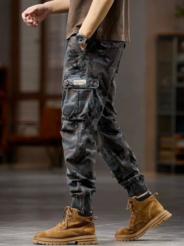 Мужские камуфляжные рабочие брюки свободного кроя, повседневные, весна-осень, новинка, стильные, эластичные, в американском стиле
Мужские камуфляжные рабочие брюки свободного кроя, повседневные, весна-осень, новинка, стильные, эластичные, в американском стиле