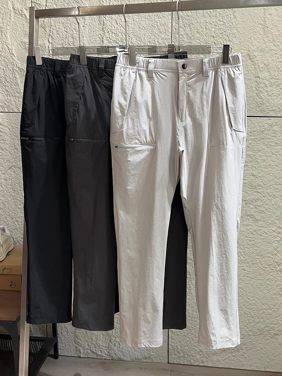 Men's Lightweight Breathable Water-Resistant Casual Pants Spring Summer Fashionable Sporty Straight Leg Trousers
Men's Lightweight Breathable Water-Resistant Casual Pants Spring Summer Fashionable Sporty Straight Leg Trousers
