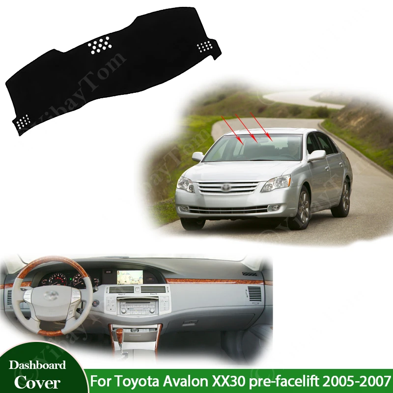 New For Toyota Avalon XX30 pre-facelift 2005 2006 2007 Car Accessories Anti-UV Mat Dashboard Cover Pad Sunshade Dashmat Carpet
New For Toyota Avalon XX30 pre-facelift 2005 2006 2007 Car Accessories Anti-UV Mat Dashboard Cover Pad Sunshade Dashmat Carpet