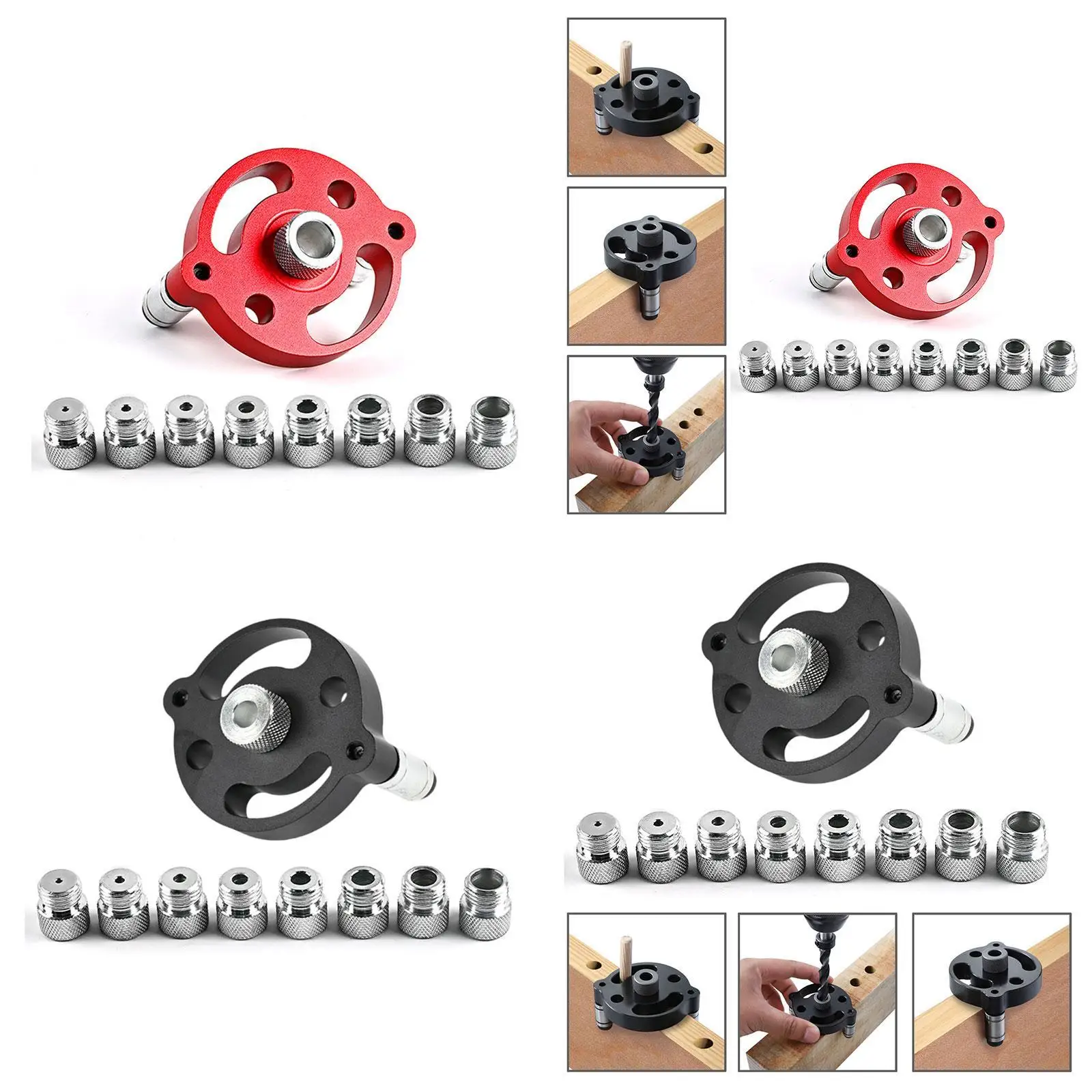 Pocket Hole Jig,Vertical Doweling Jig,Premium Drill Guide, Hole Puncher for Guide
Pocket Hole Jig,Vertical Doweling Jig,Premium Drill Guide, Hole Puncher for Guide