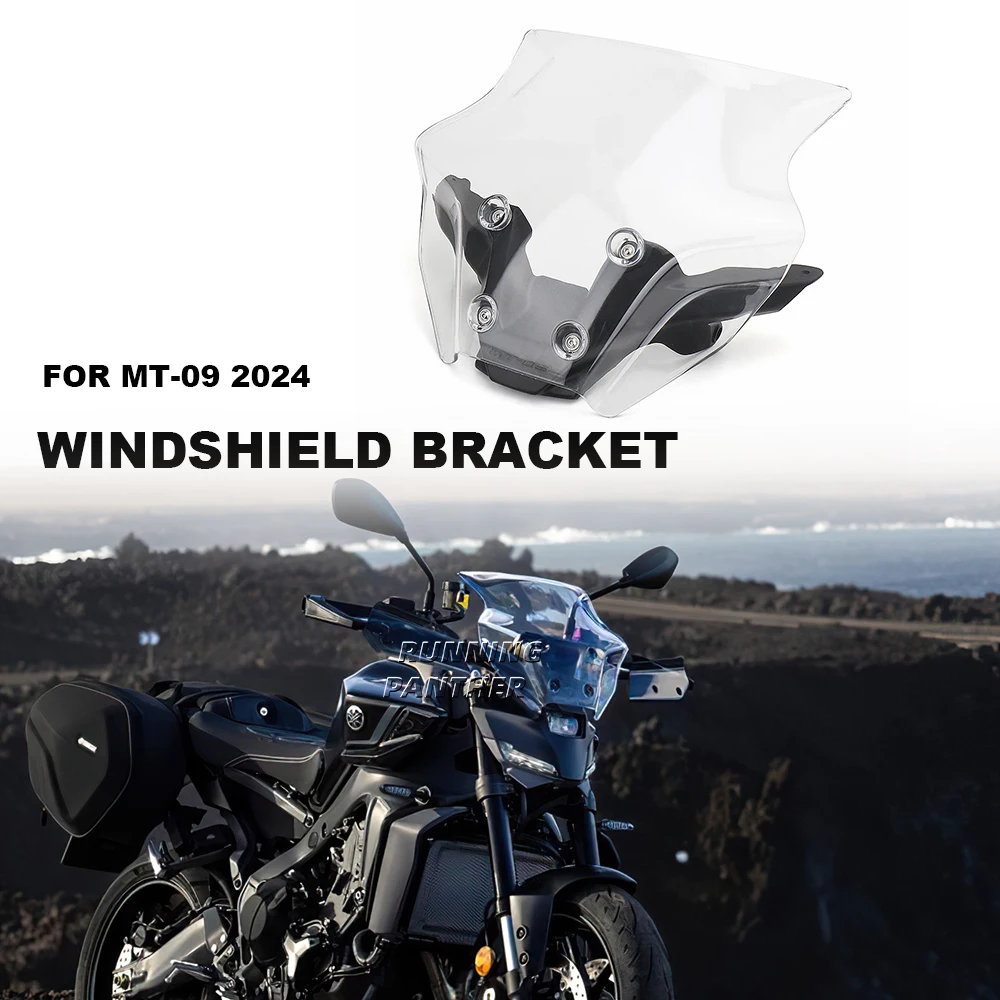For YAMAHA MT 09 MT-09 mt09 MT09 2024 Wind Deflectors Windshield Bracket Windscreen Protector Motorcycle Accessories New
For YAMAHA MT 09 MT-09 mt09 MT09 2024 Wind Deflectors Windshield Bracket Windscreen Protector Motorcycle Accessories New