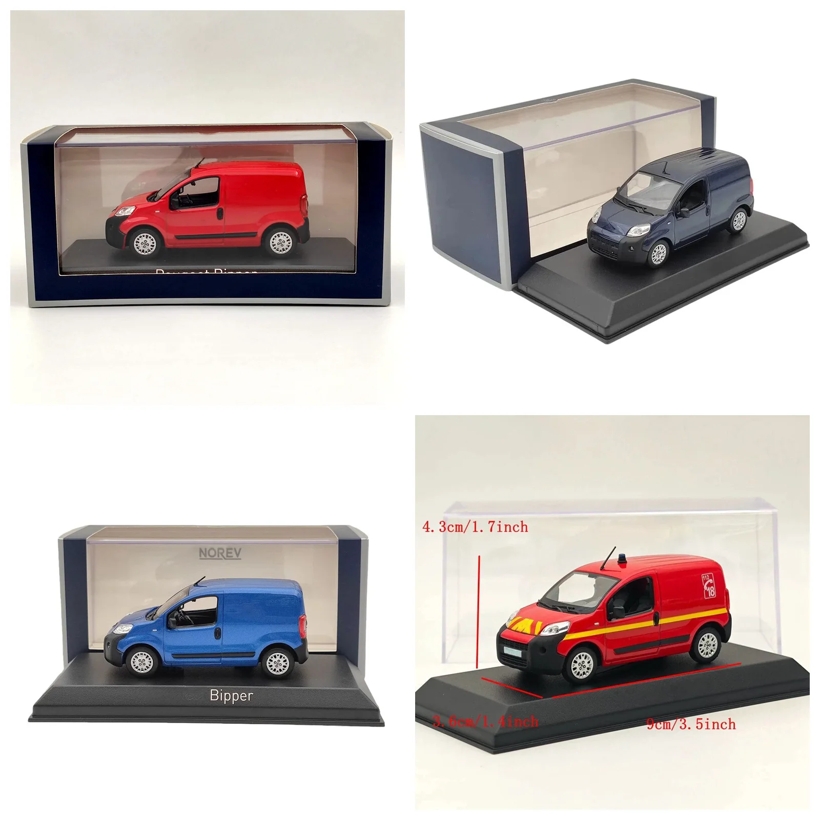 Модель автомобиля Norev 1/43: пожарная машина и фургон Биппер, литая под давлением, миниатюрная коллекционная игрушка, ограниченная серия
Модель автомобиля Norev 1/43: пожарная машина и фургон Биппер, литая под давлением, миниатюрная коллекционная игрушка, ограниченная серия