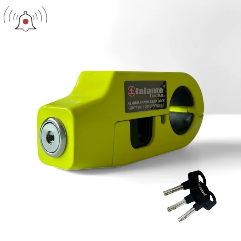 110db Anti-Theft Alarm Motorcycle Handlebar Lock Waterproof Aluminum Alloy Adjustable Brake Grip Lock for ATV Scooter Security
110db Anti-Theft Alarm Motorcycle Handlebar Lock Waterproof Aluminum Alloy Adjustable Brake Grip Lock for ATV Scooter Security