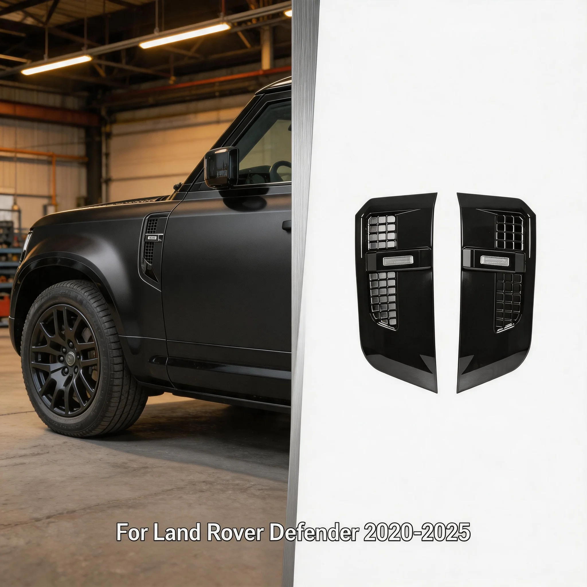 Decoration Accessories Urban Style Air Intake Side Vents Pair For Land Rover Defender 90 110 2020-2025 L663 Automotive Exterior
Decoration Accessories Urban Style Air Intake Side Vents Pair For Land Rover Defender 90 110 2020-2025 L663 Automotive Exterior