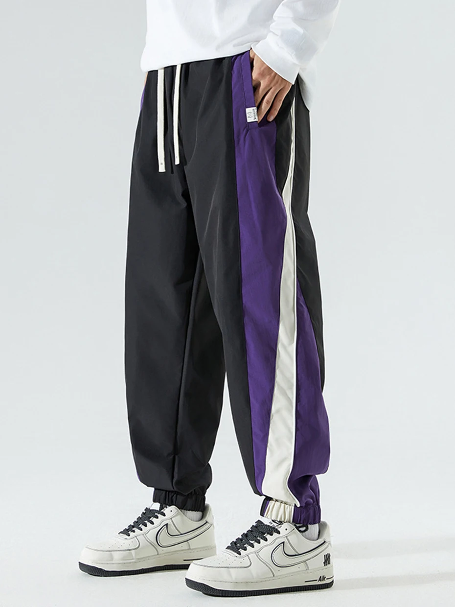 2024 Spring New Joggers Men Sports Pants Sweatpants Color Block Patchwork Unisex Loose Trackpants Trousers
2024 Spring New Joggers Men Sports Pants Sweatpants Color Block Patchwork Unisex Loose Trackpants Trousers