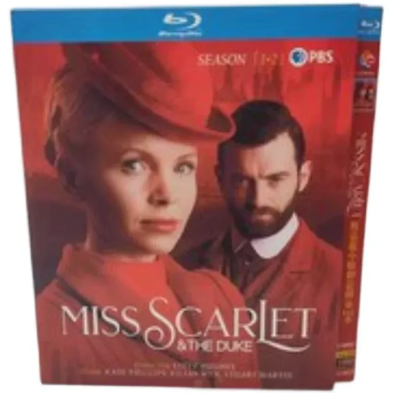 BD Blu-ray Miss Scarlett and the Duke Season 1 and Season 5 Chinese Subtitles 8-Disc Box
BD Blu-ray Miss Scarlett and the Duke Season 1 and Season 5 Chinese Subtitles 8-Disc Box