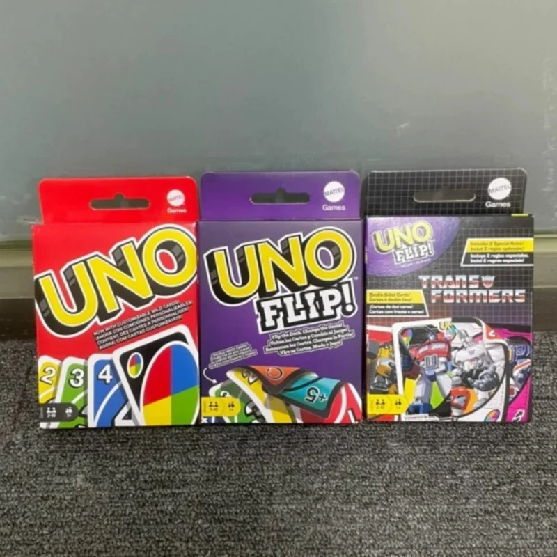 Новая оригинальная версия Mattel Uno Flip Games, подлинная семейная забавная развлекательная настольная игра, забавные игральные карты, детская игрушка, коробка, карточная игра
Новая оригинальная версия Mattel Uno Flip Games, подлинная семейная забавная развлекательная настольная игра, забавные игральные карты, детская игрушка, коробка, карточная игра