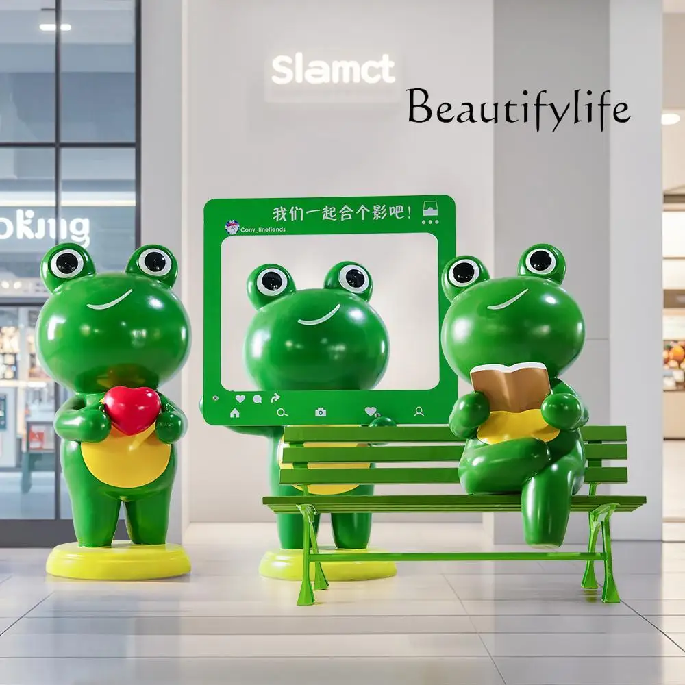 Frog sculpture bullfrog lawn park frog turkey pot restaurant restaurant entrance welcome decoration cartoon ornament
Frog sculpture bullfrog lawn park frog turkey pot restaurant restaurant entrance welcome decoration cartoon ornament