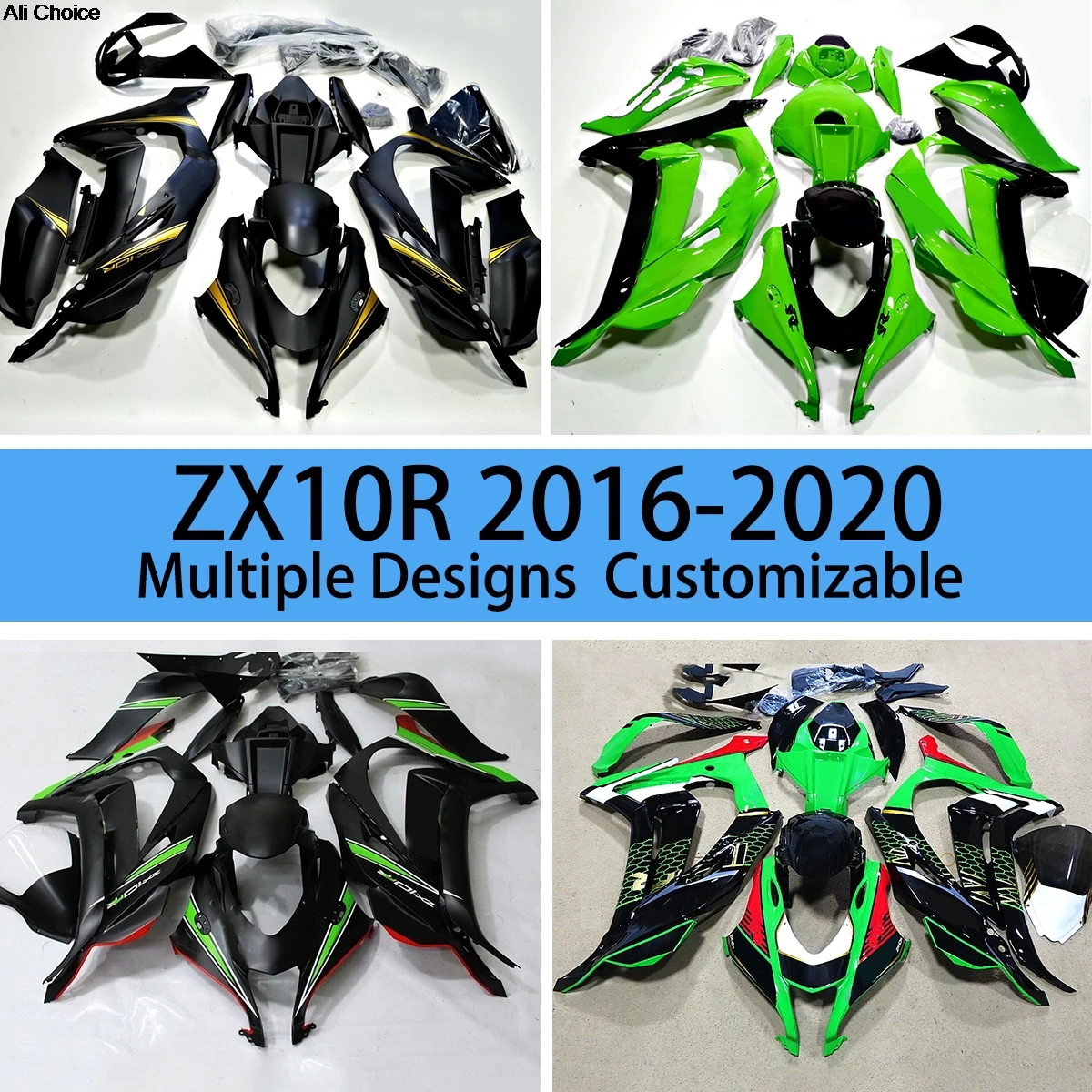 Motorcycle Fairings ZX 10R 2016 2017 2018 2019 2020 Hot Style Set Parts Full Set Fairing Kit for KAWASAKI ZX10R 16 17 18 19 20
Motorcycle Fairings ZX 10R 2016 2017 2018 2019 2020 Hot Style Set Parts Full Set Fairing Kit for KAWASAKI ZX10R 16 17 18 19 20