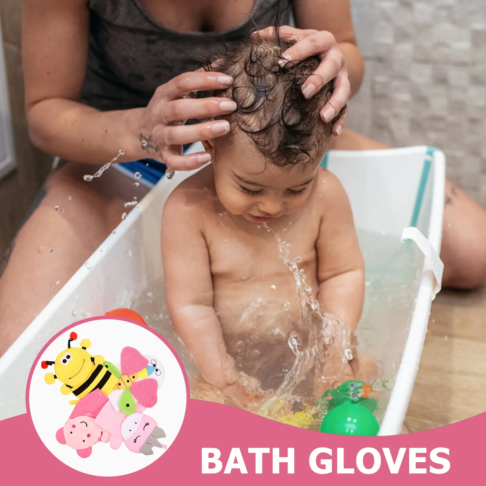 4Pcs Cartoon Kids Washcloths Baby Bath Mitts Exfoliating Shower Gloves Soft Body Scrubbing Bathroom Bath Supplies Comfortable
4Pcs Cartoon Kids Washcloths Baby Bath Mitts Exfoliating Shower Gloves Soft Body Scrubbing Bathroom Bath Supplies Comfortable