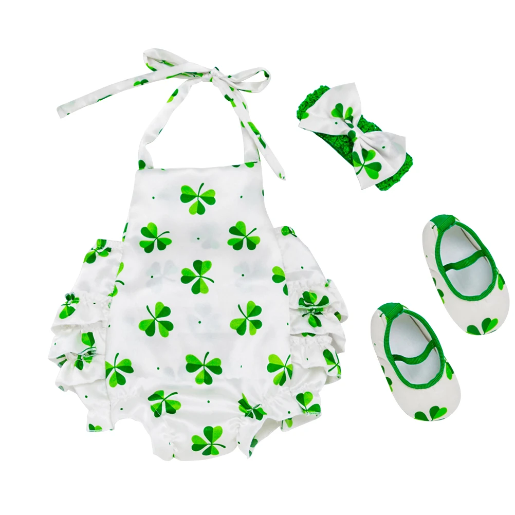 3 Pcs Patrick Outfits Baby Rompers Soft Comfortable Breathable Newborn Girl Clothes Ruffle Design Photograph Wedding
3 Pcs Patrick Outfits Baby Rompers Soft Comfortable Breathable Newborn Girl Clothes Ruffle Design Photograph Wedding