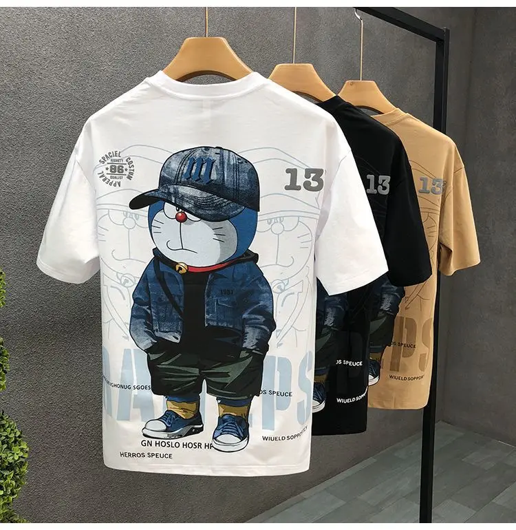 3D printed men's short-sleeved T-shirt, half-sleeve summer men's fashion, stylish cartoon T-shirt.
3D printed men's short-sleeved T-shirt, half-sleeve summer men's fashion, stylish cartoon T-shirt.